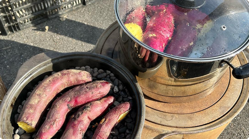 ほくほくの焼き芋